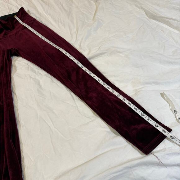 Spanx Dark Red Velvet Jeggings size XL - Picture 10 of 10